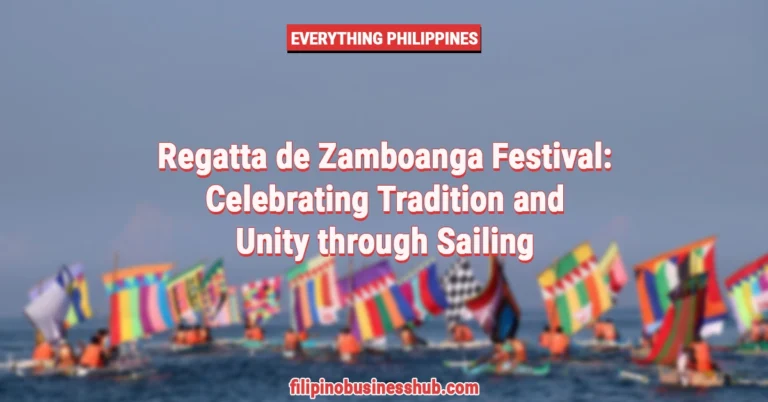 Regatta de Zamboanga Festival: Celebrating Tradition and Unity through Sailing