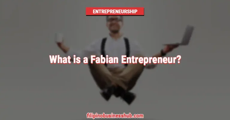 What is a Fabian Entrepreneur?