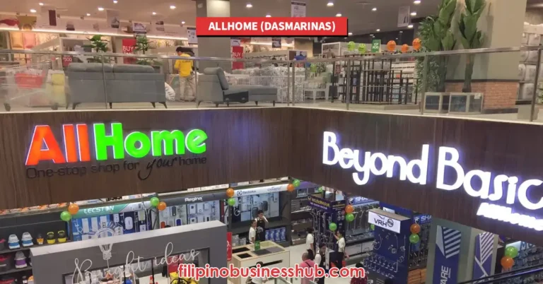 AllHome (Dasma) Opening Hours