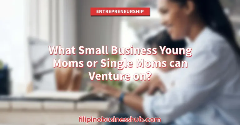 What Small Business Young Moms or Single Moms can Venture on