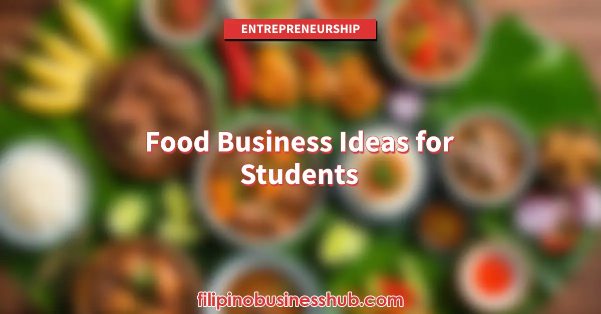 Food Business Ideas for Students