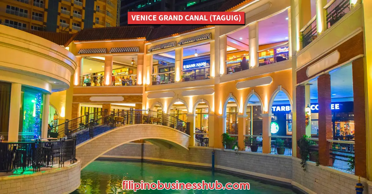 Venice Grand Canal (Taguig) Opening Hours and Closing Hours