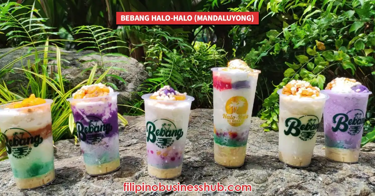 Bebang Halo-Halo (Mandaluyong) Opening Hours and Closing Hours