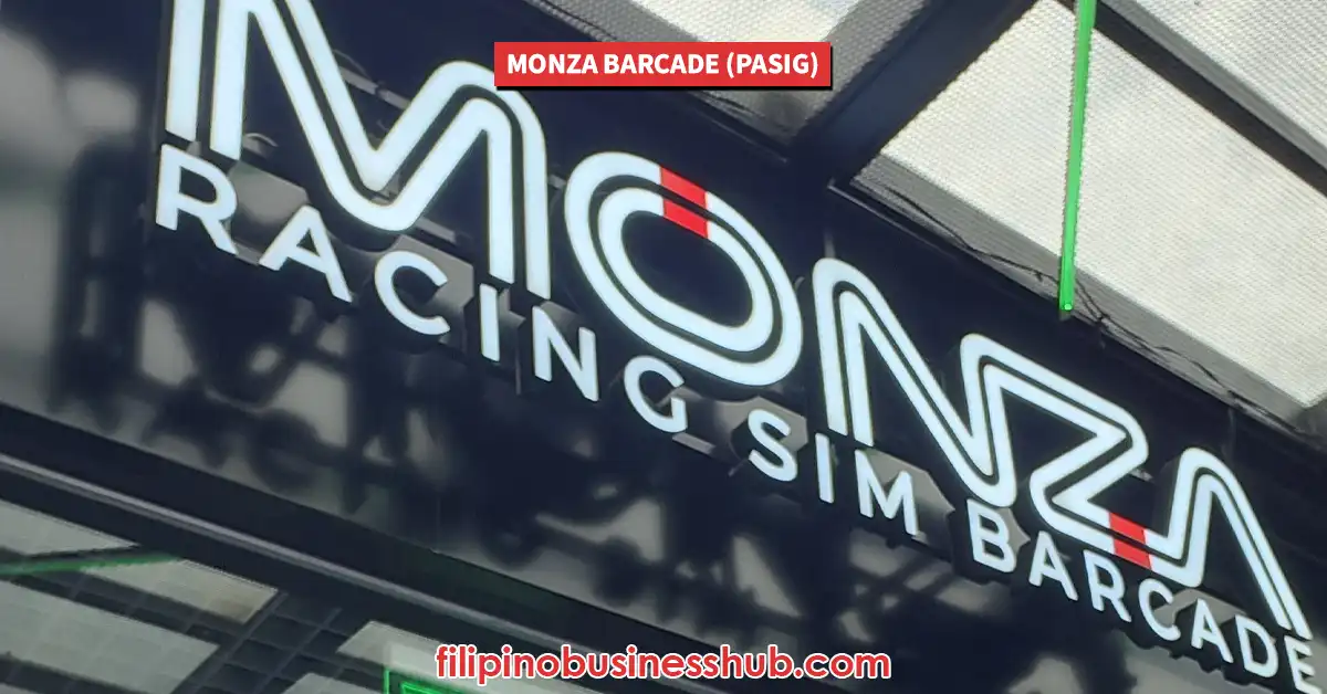 Monza Barcade (Pasig) Opening Hours and Closing Hours