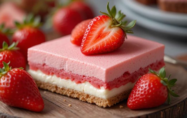 Strawberry Cheesecake Graham Bar