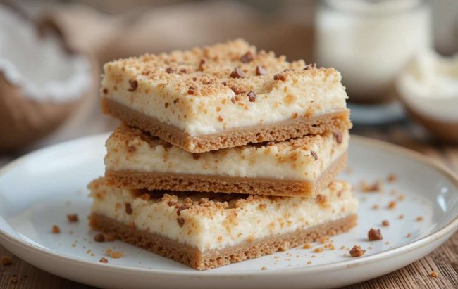 Vegan Coconut Graham Bar
