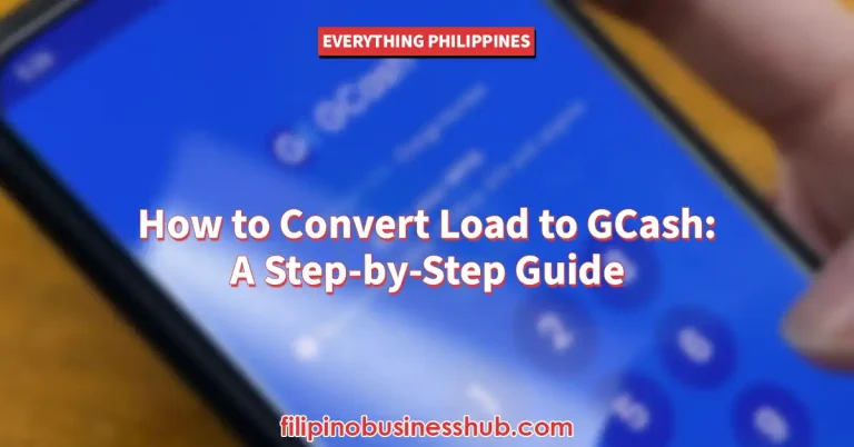 How to Convert Load to GCash