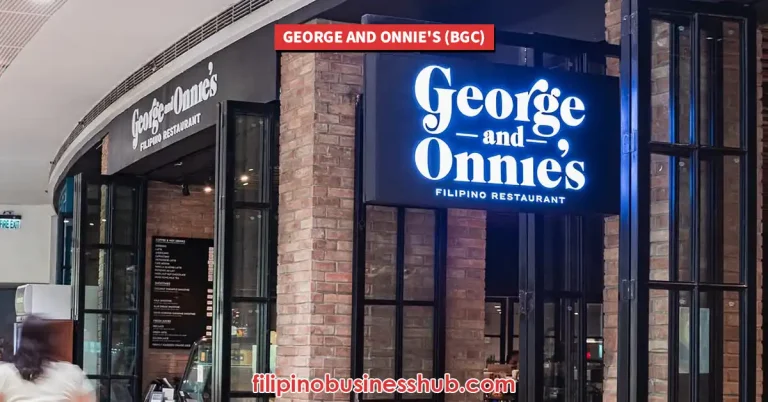 George and Onnie's (BGC) Opening Hours and Closing Hours