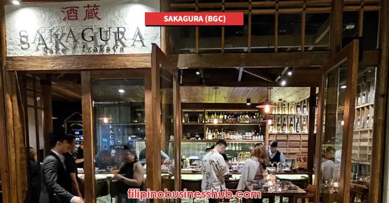 Sakagura (BGC) Opening Hours and Closing Hours