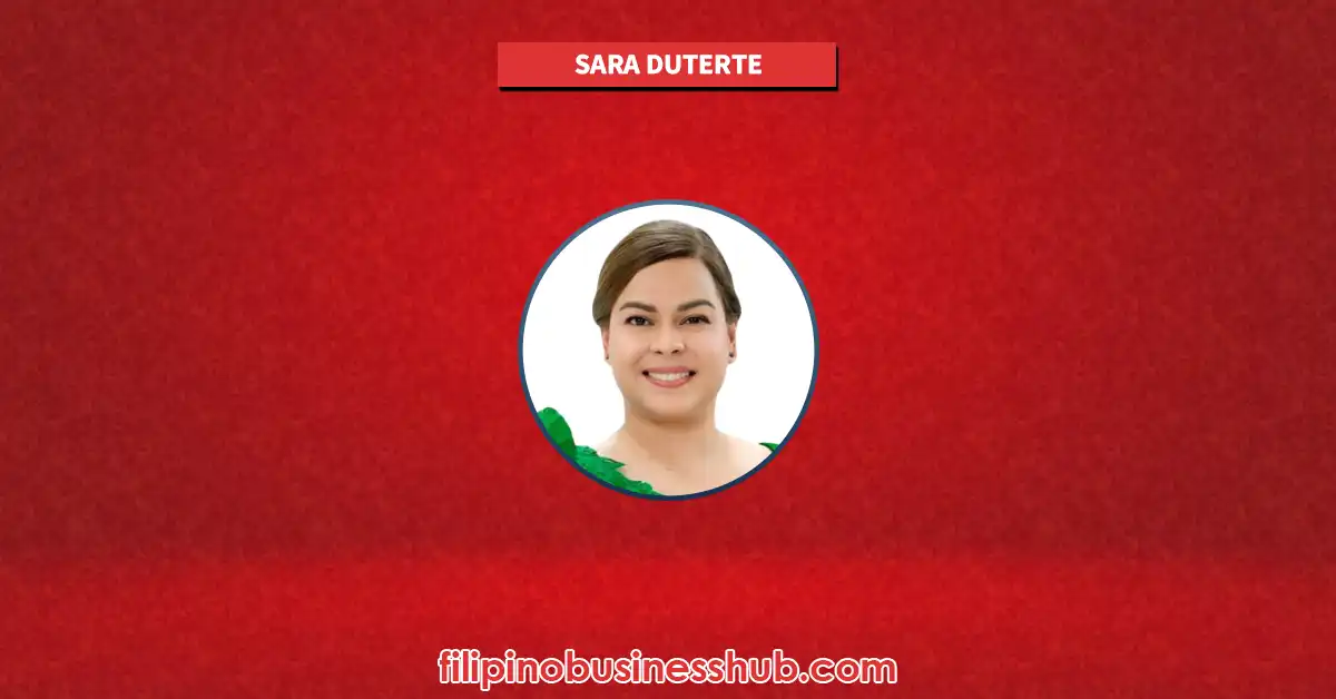 Sara Duterte Business and Family Business Sara Duterte Business and Family Business