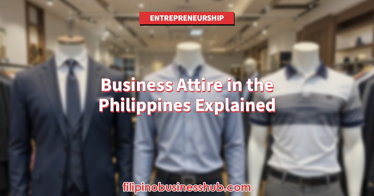 Business Attire in the Philippines Explained