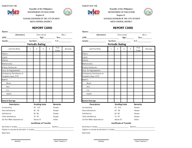 Form 137 vs Form 138: Difference Between Student Permanent Record and ...