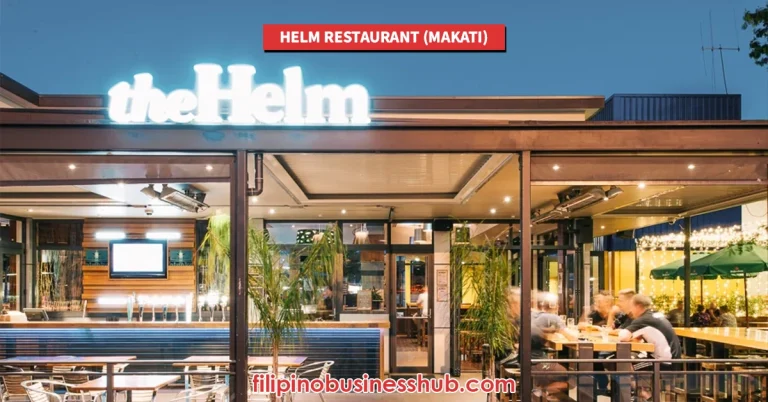 Helm Restaurant (Makati) Opening Hours and Closing Hours
