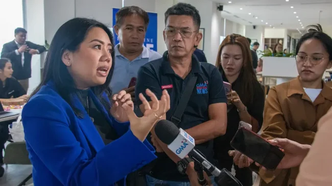 PHILSME CEO and Managing Director Trixie Esguerra-Abrenilla shares insights on the expo’s mission to strengthen the SME sector through connection, collaboration, and innovation. (Photo courtesy of PHILSME)