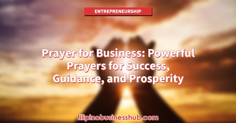 Prayer for Business