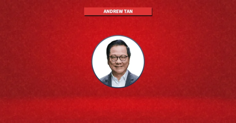 Andrew Tan Business and Family Business