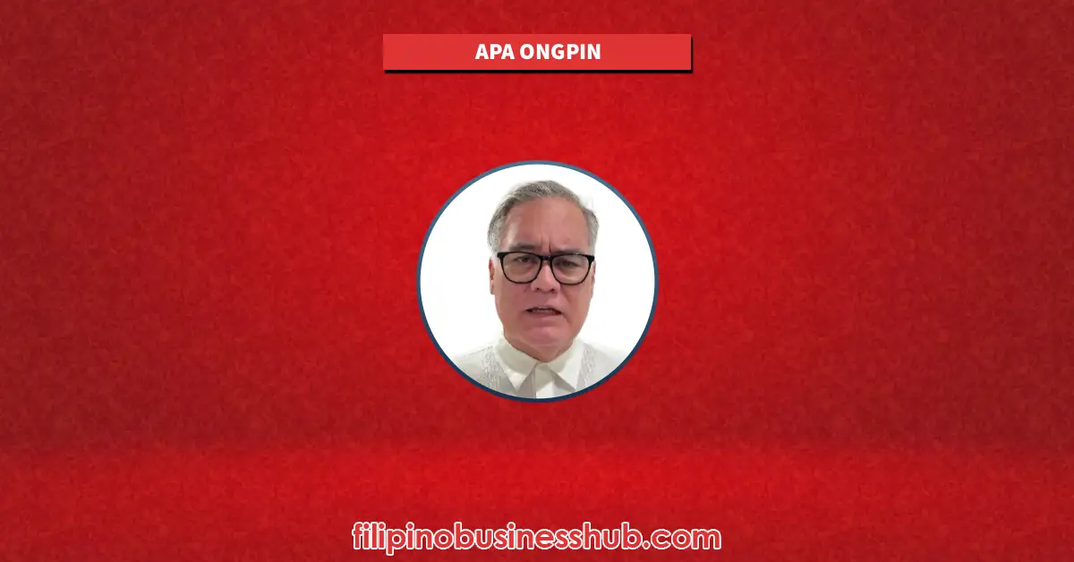 Apa Ongpin Business and Family Business