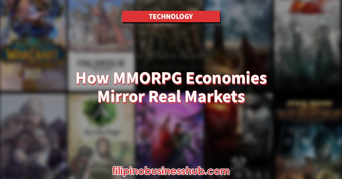 How MMORPG Economies Mirror Real Markets