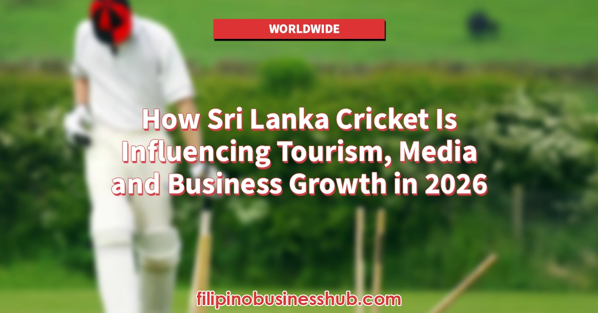 How Sri Lanka Cricket Is Influencing Tourism, Media and Business Growth in 2026 How Sri Lanka Cricket Is Influencing Tourism, Media and Business Growth in 2026