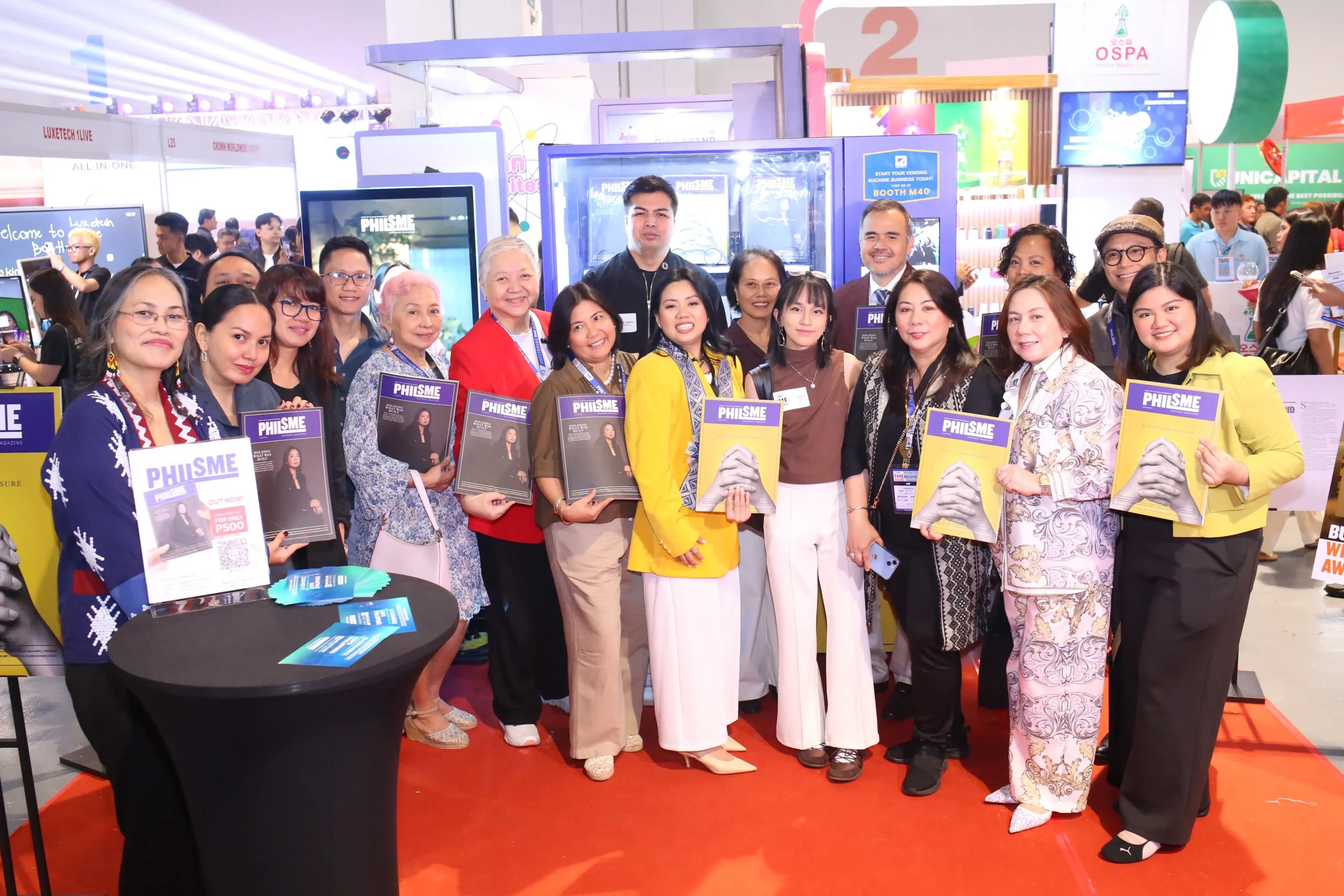 PHILSME Business Magazine exhibit