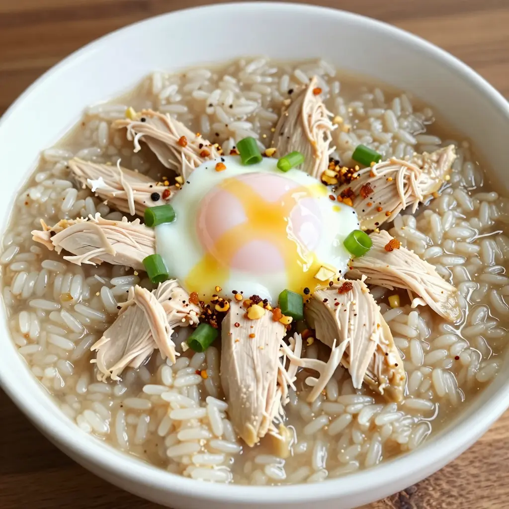 Brown Rice Chicken Arroz Caldo