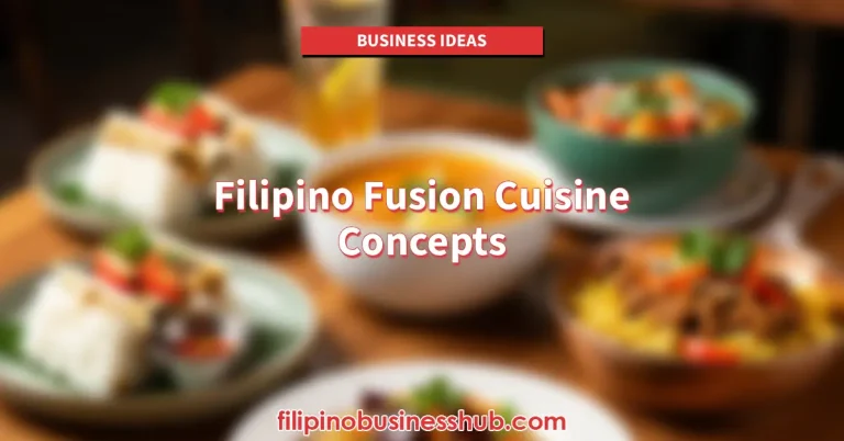 Filipino Fusion Cuisine Concepts