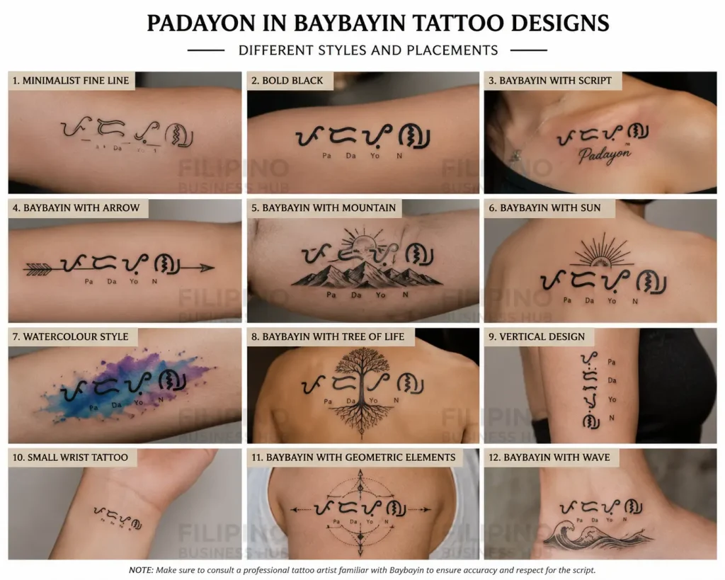 Padayon Tattoo Ideas