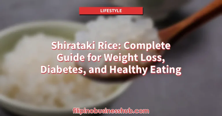 Shirataki Rice_ Complete Guide for Weight Loss, Diabetes, and Healthy Eating