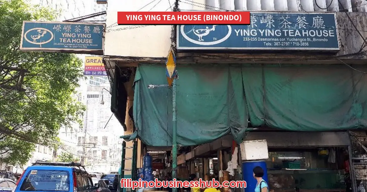Ying Ying Tea House (Binondo) Opening Hours and Closing Hours