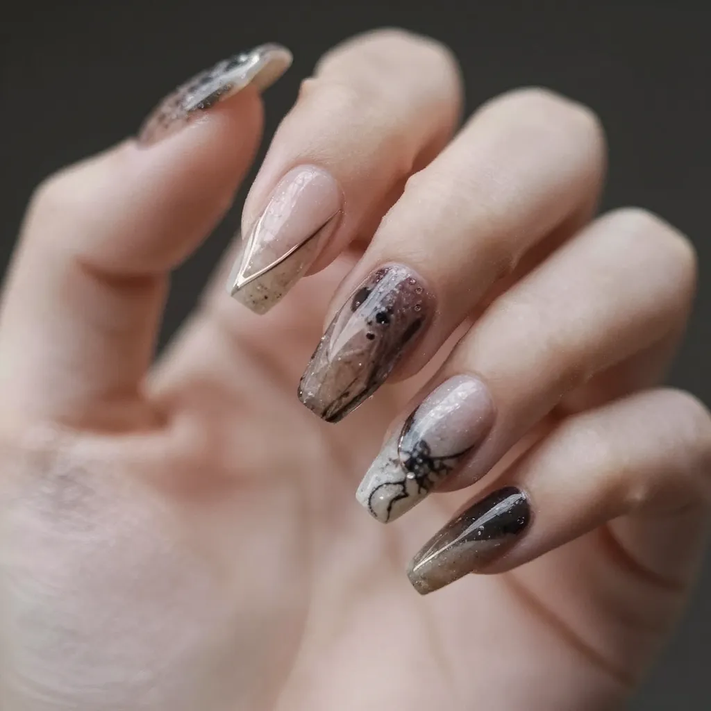 15. Abstract Nail Art