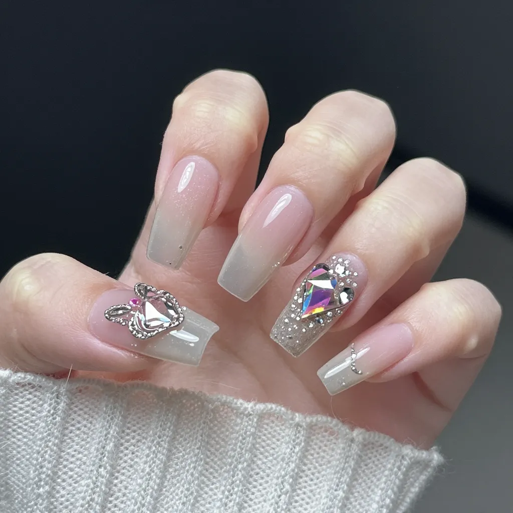 23. Korean-Inspired Jelly Nails