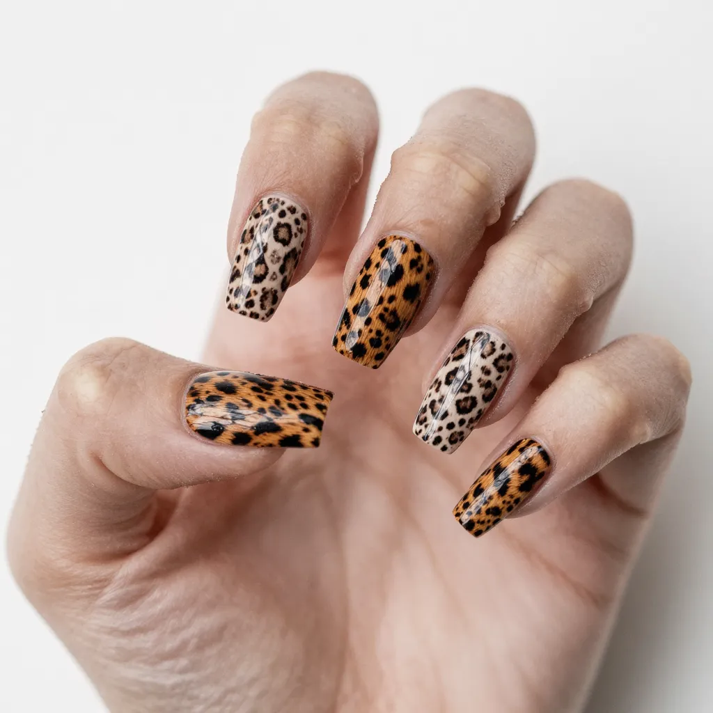25. Animal Print Nail Designs
