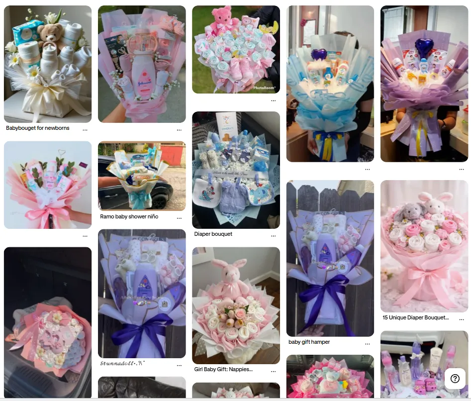Baby Essentials Bouquet