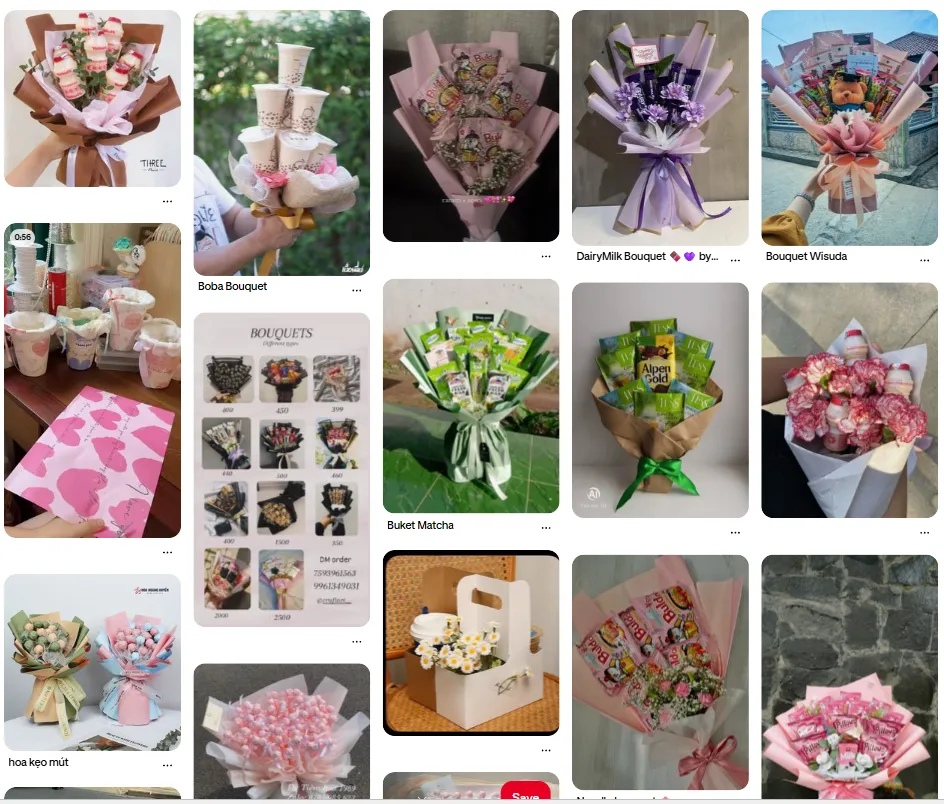 Milk Tea Bouquet