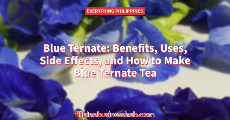 Blue Ternate: Benefits, Uses, Side Effects, and How to Make Blue Ternate Tea