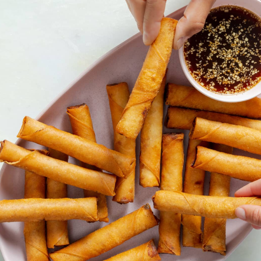 Lumpiang Shanghai on Stick