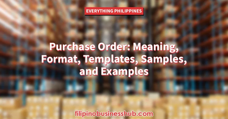 Purchase Order_ Meaning, Format, Templates, Samples, and Examples