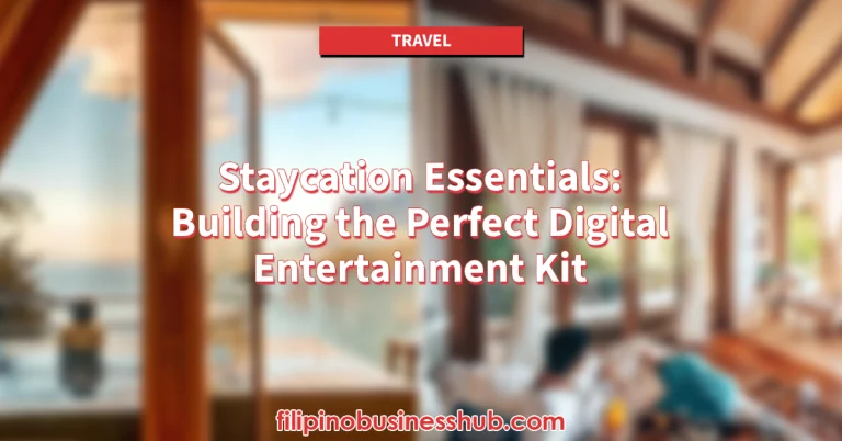 Staycation Essentials_ Building the Perfect Digital Entertainment Kit
