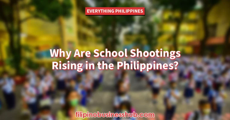 Why Are School Shootings Rising in the Philippines_