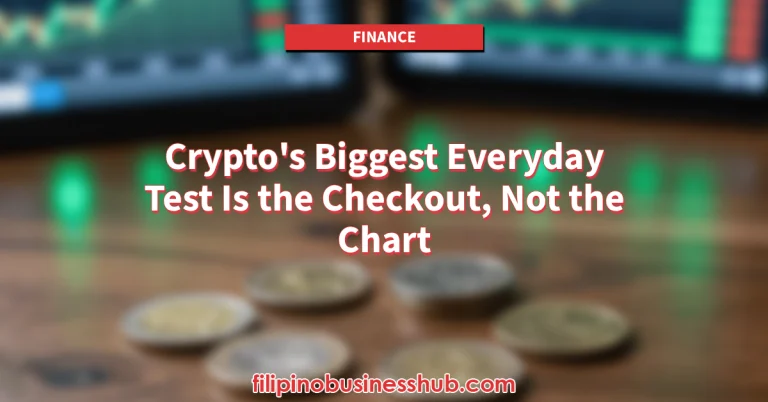 Crypto's Biggest Everyday Test Is the Checkout, Not the Chart