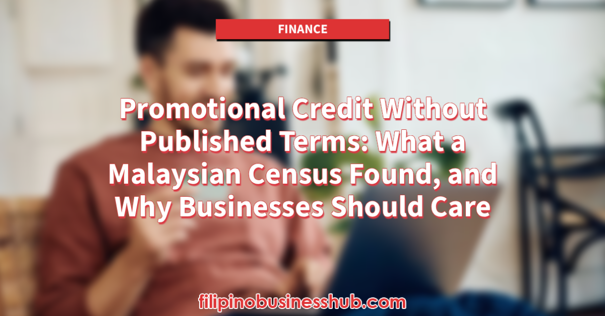 Promotional Credit Without Published Terms